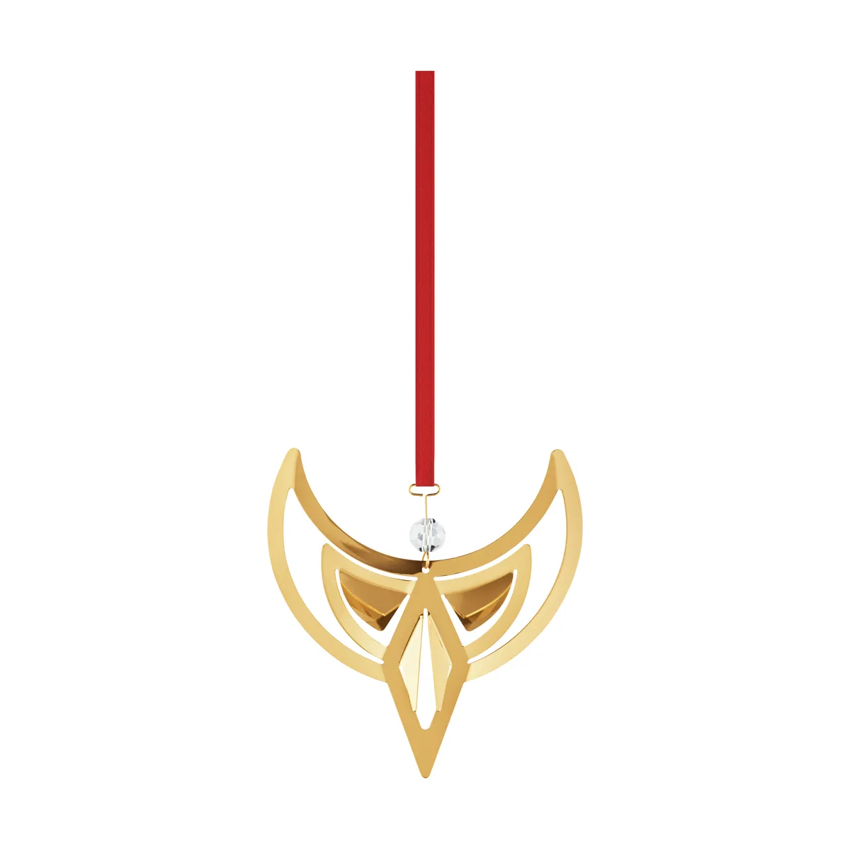 Georg Jensen 2024 års julhänge ängel Guldpläterat