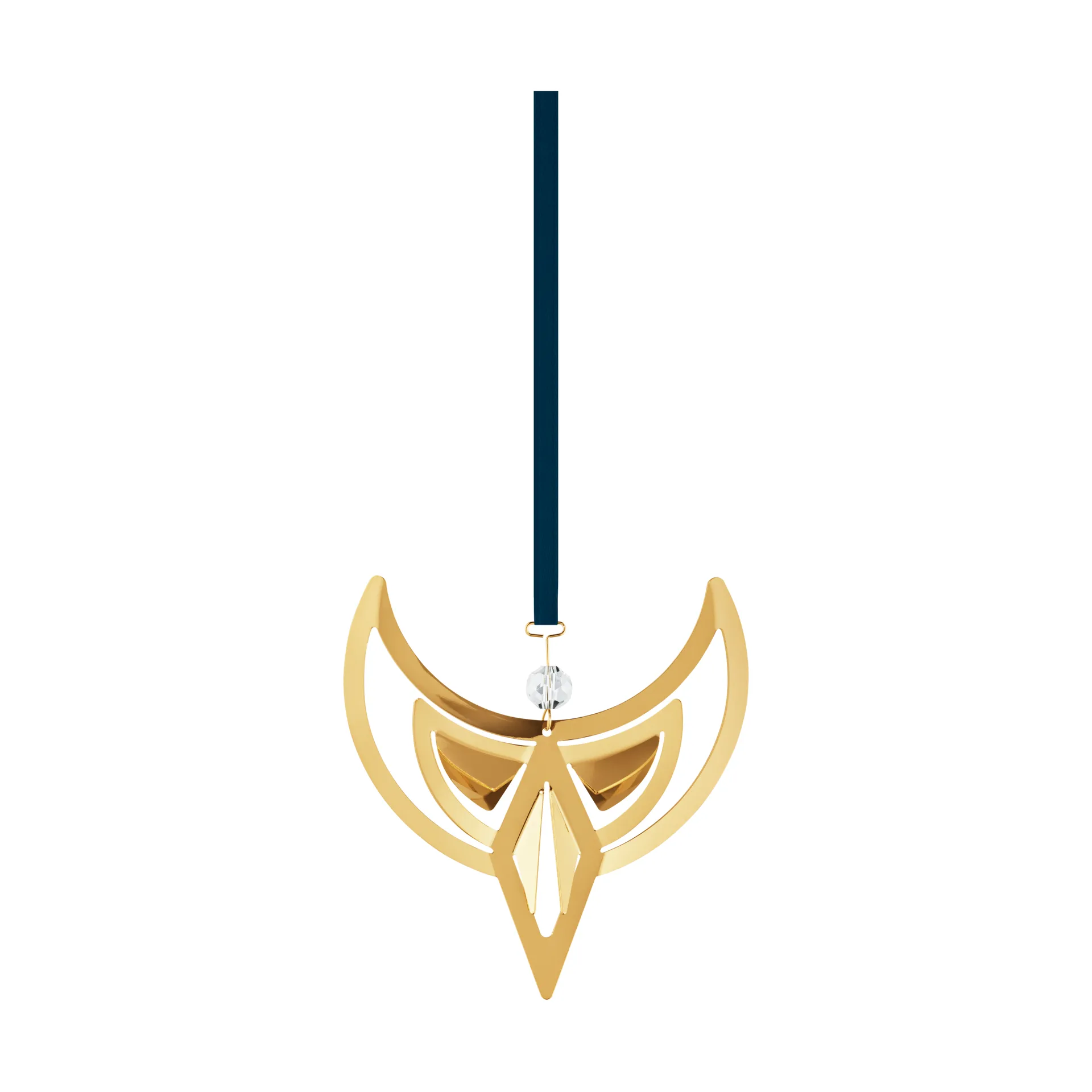 2024 års julhänge ängel, Guldpläterat Georg Jensen