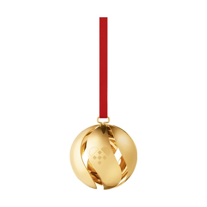 2025 års julkula - Guldpläterad mässing - Georg Jensen