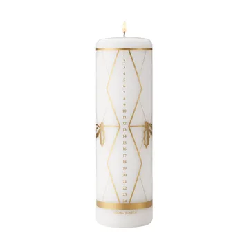 2026 års kalenderljus - Guldtryck - Georg Jensen