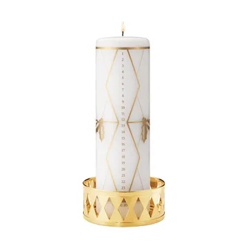 2026 års kalenderljus - Guldtryck - Georg Jensen