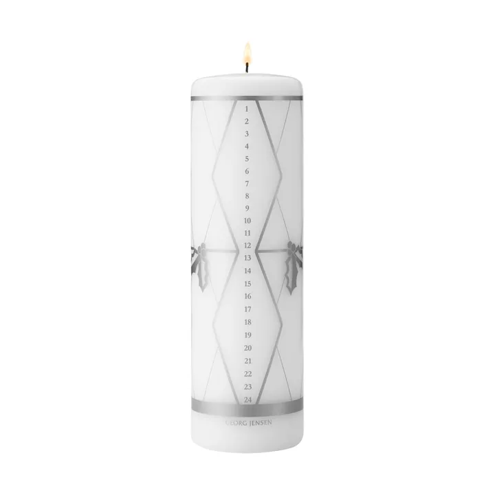 2026 års kalenderljus - Silvertryck - Georg Jensen