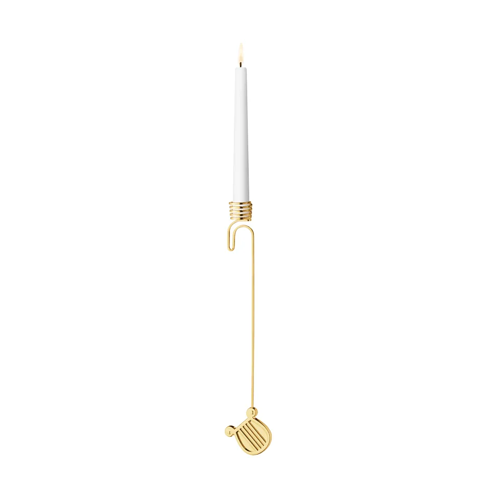 2026 års ljusstake, Harpa, guld Georg Jensen