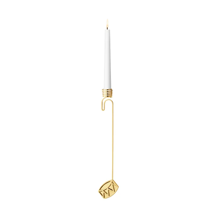 2026 års ljusstake - Trumma, guld - Georg Jensen