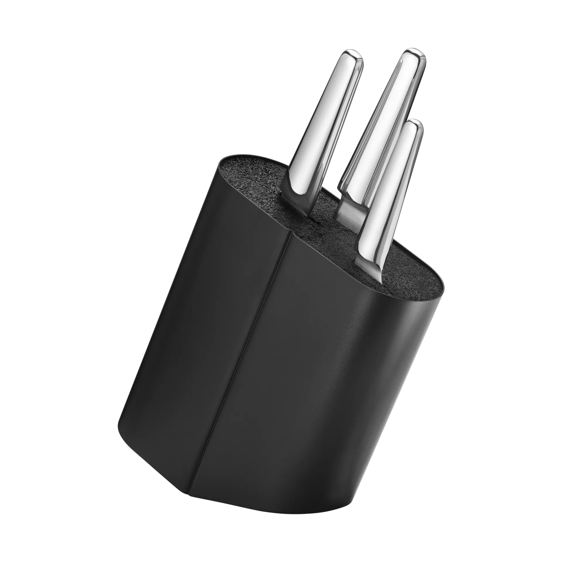 Alfredo knivställ, Rostfritt stål-svart Georg Jensen