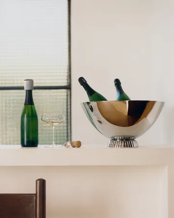 Bernadotte champagneförslutare - Silver, Ø4,6 cm - Georg Jensen