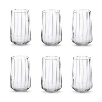Bernadotte dricksglas högt 38 cl 6-pack - Kristallin - Georg Jensen