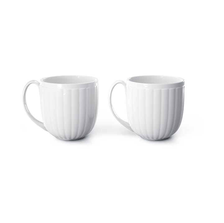 Bernadotte kopp 30 cl 2-pack - Vit - Georg Jensen