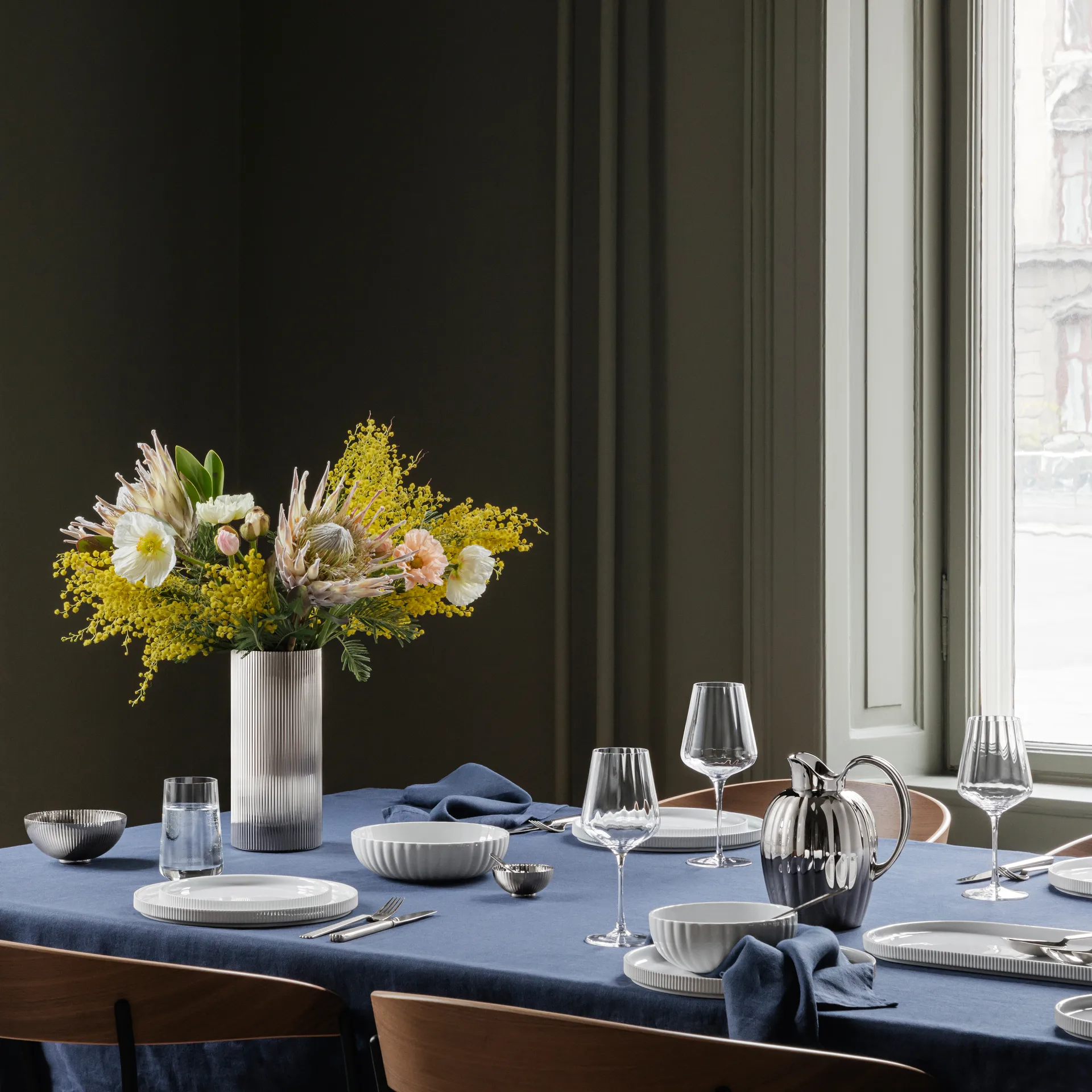 Bernadotte pastaskål Ø19,4 cm, Porslin Georg Jensen