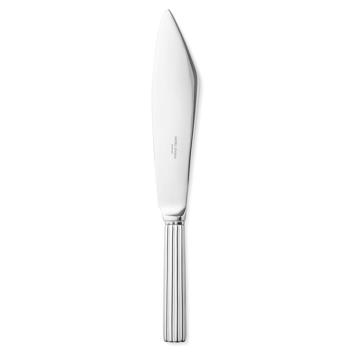 Georg Jensen Bernadotte tårtkniv Rostfritt stål | Skandinavisk Design | Tårtspadar | Silverfärgad
