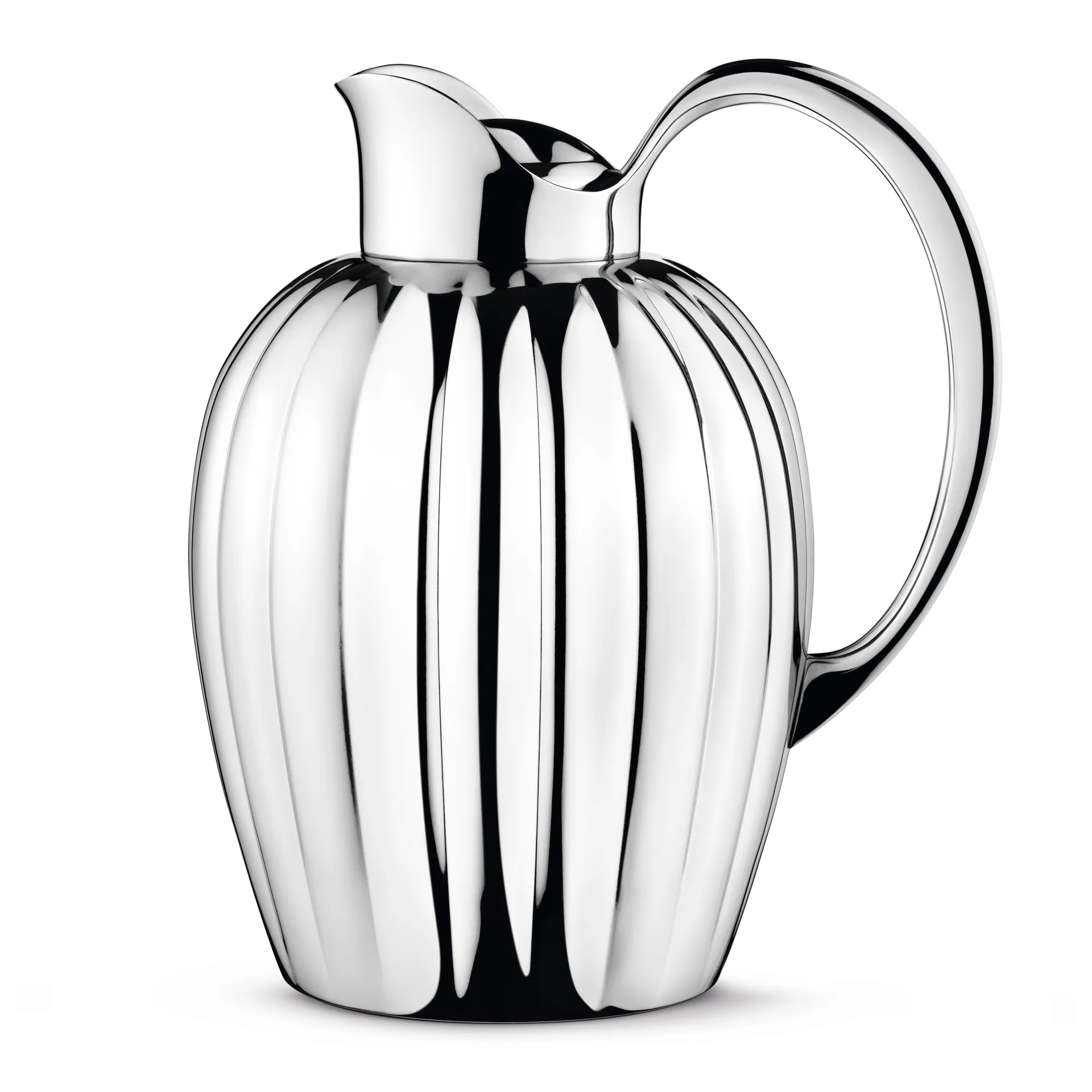 Bernadotte termoskanna pushlock, 1 L Georg Jensen