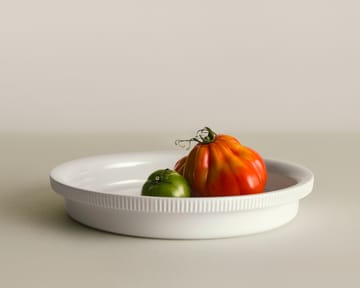 Bernadotte ugnsform Ø28,6 cm - Vit - Georg Jensen