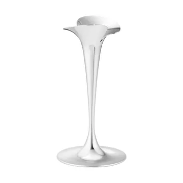Bloom ljusstakar för kronljus - Rostfritt stål, små, 2-pack - Georg Jensen