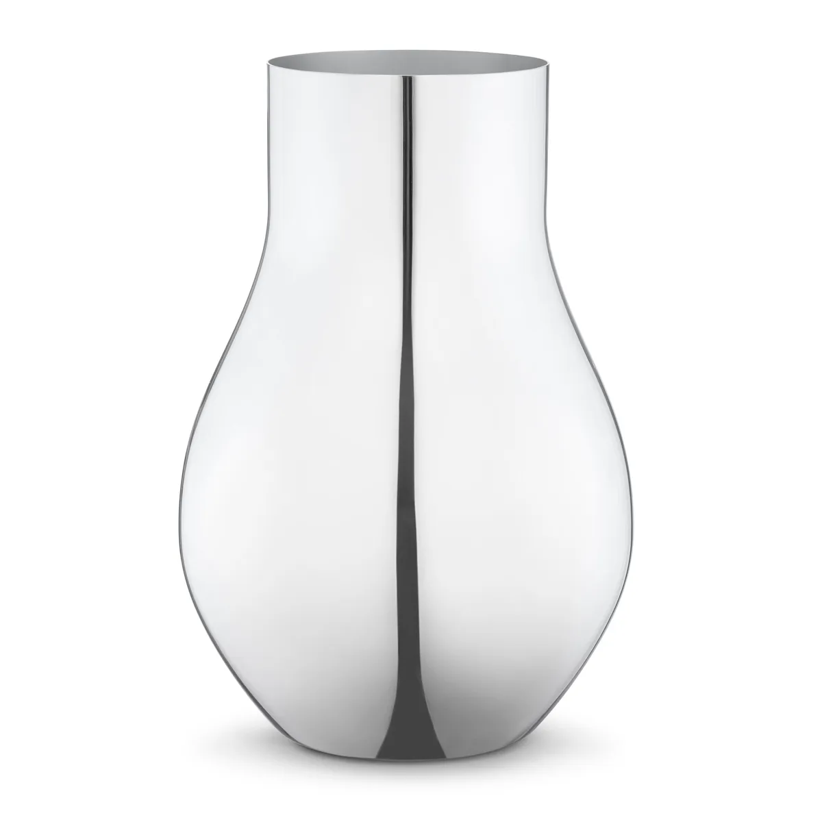 Georg Jensen Cafu vas rostfritt stål medium, 30 cm