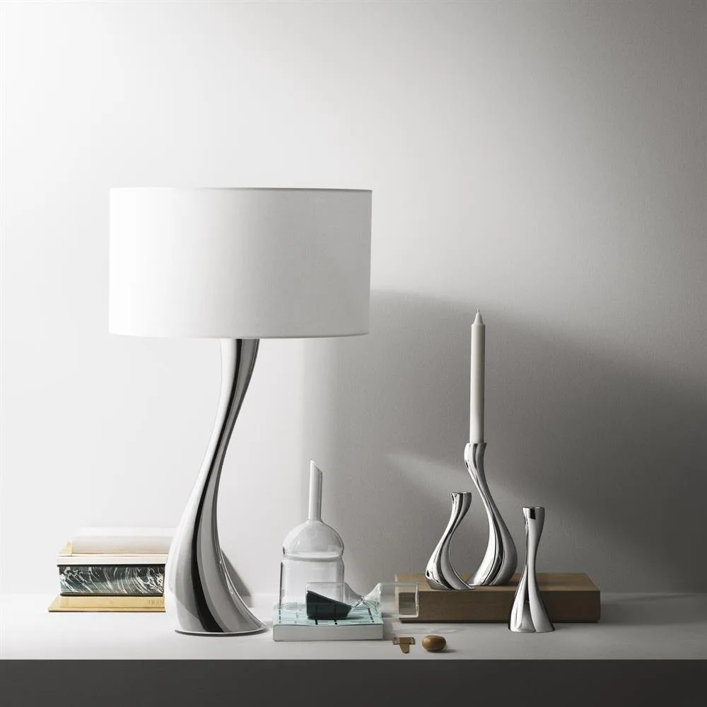 Cobra lampa vit, medium, 70 cm Georg Jensen