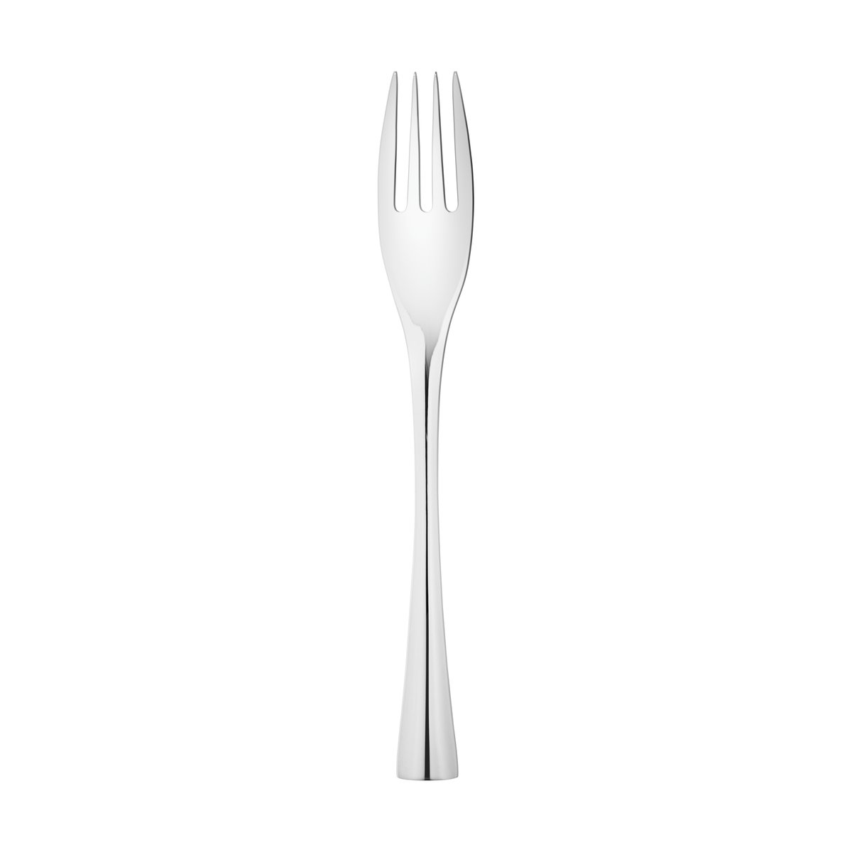 Georg Jensen Cobra matgaffel Rostfritt stål | Skandinavisk Design | Matbestick | Silverfärgad