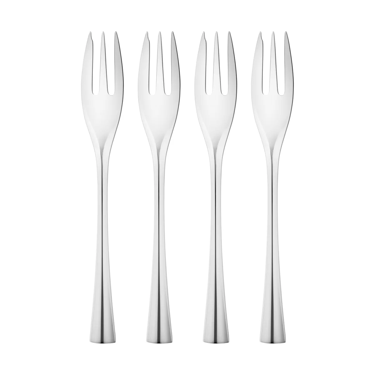 Georg Jensen Cobra tårtgaffel 4-pack Rostfritt stål