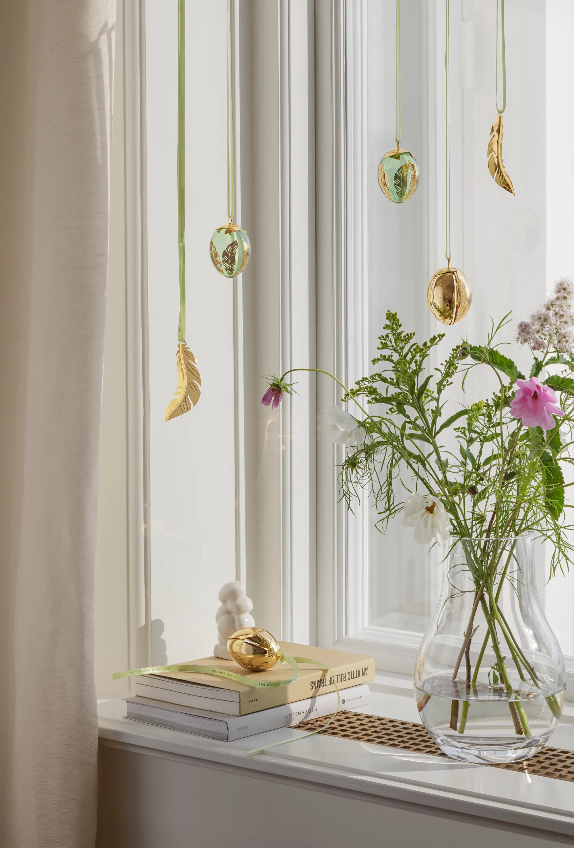 Georg Jensen påskägg hänge 2024, Glas Georg Jensen