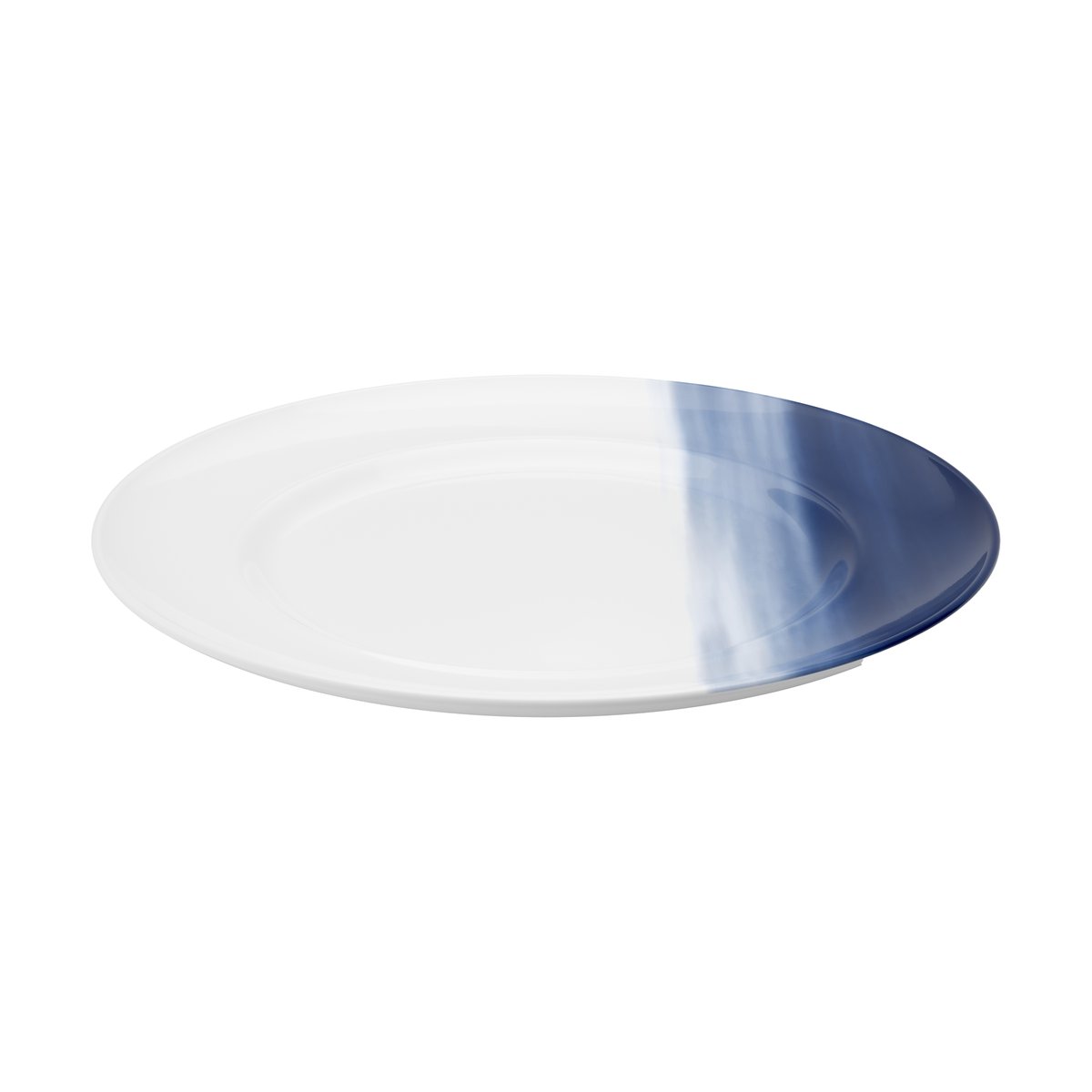 Georg Jensen Koppel lunchtallrik dekor 22 cm Vit-blå