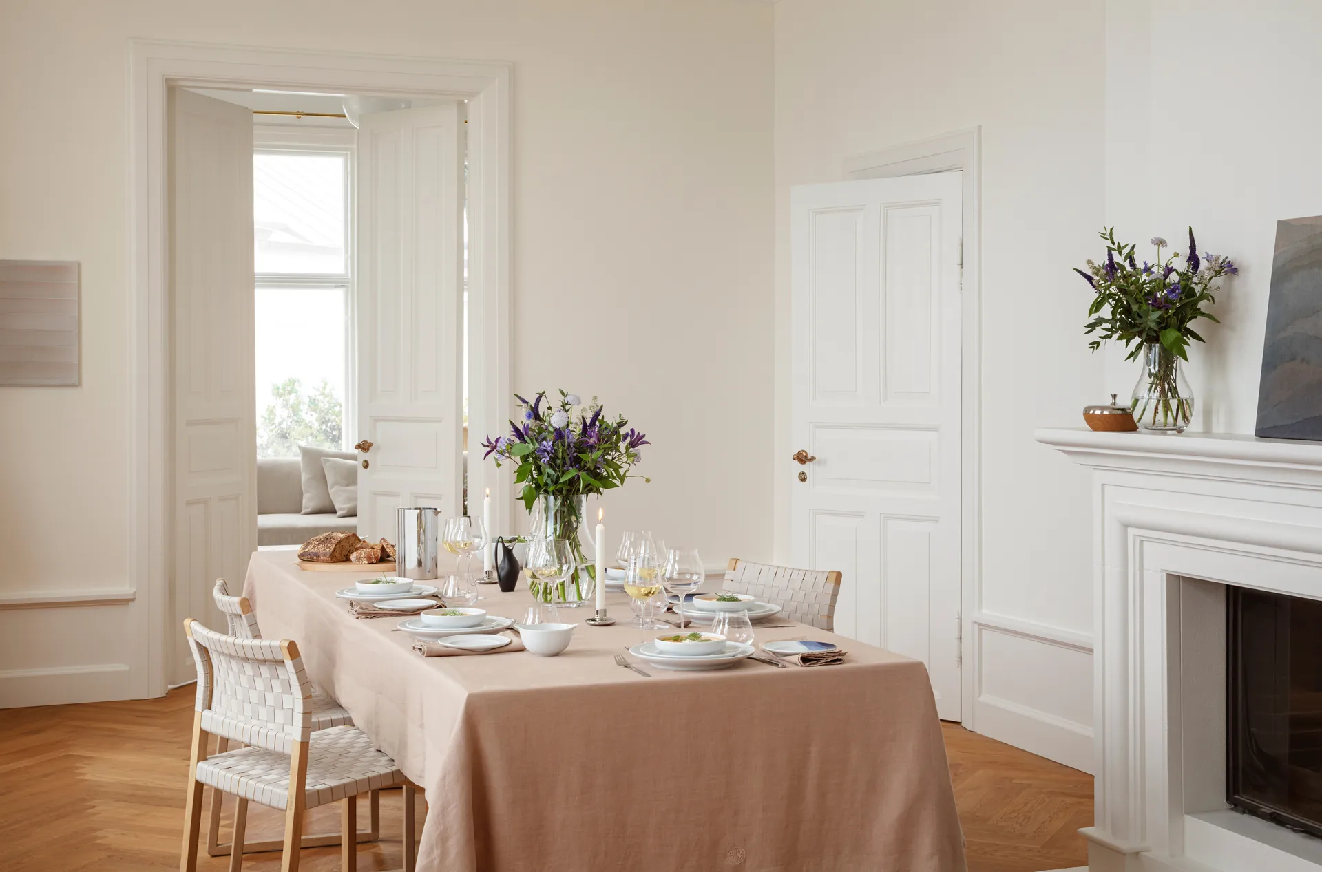 Koppel servisset, Vit Georg Jensen