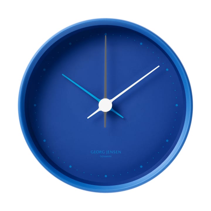 Koppel väggklocka Ø10 cm - Iconic blue - Georg Jensen