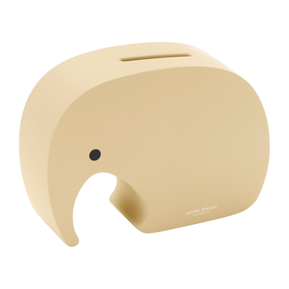 Georg Jensen Miniphant sparbössa 6x8,7 cm Vanilla bean