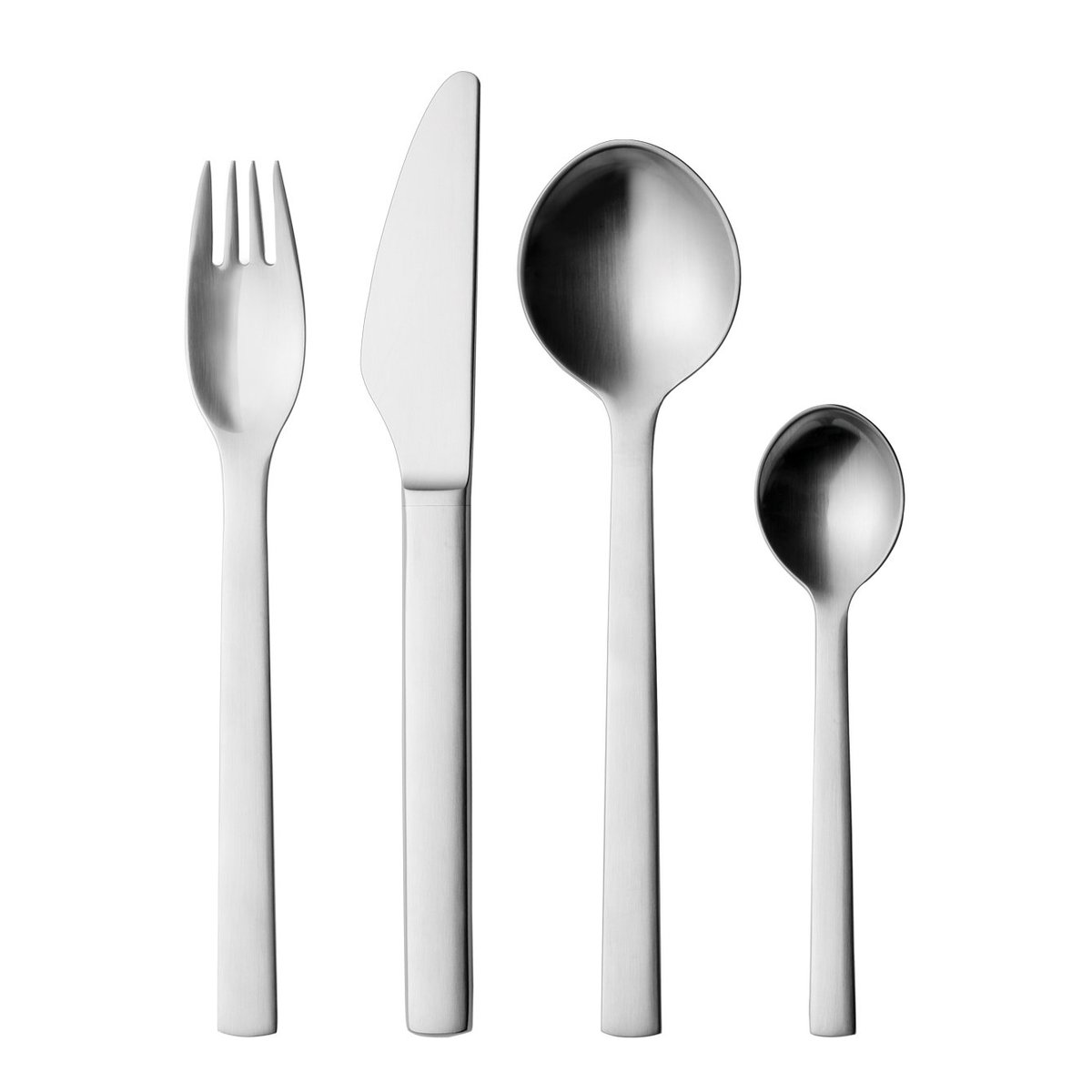 Georg Jensen New York bestickset 24 delar | Skandinavisk Design | Bestickset | Silverfärgad