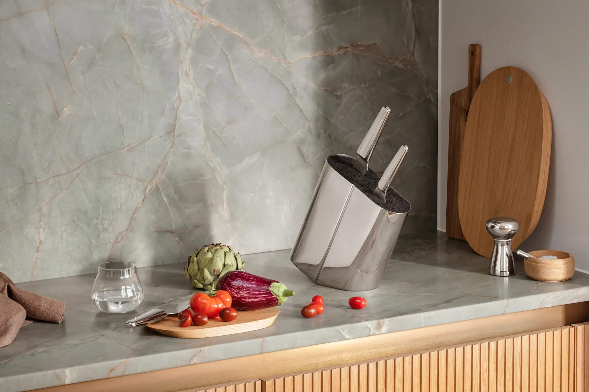 Sky brödkniv, Rostfritt stål Georg Jensen