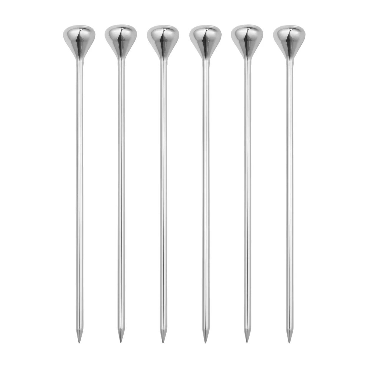 Georg Jensen Sky cocktailpinnar 6-pack Rostfritt stål