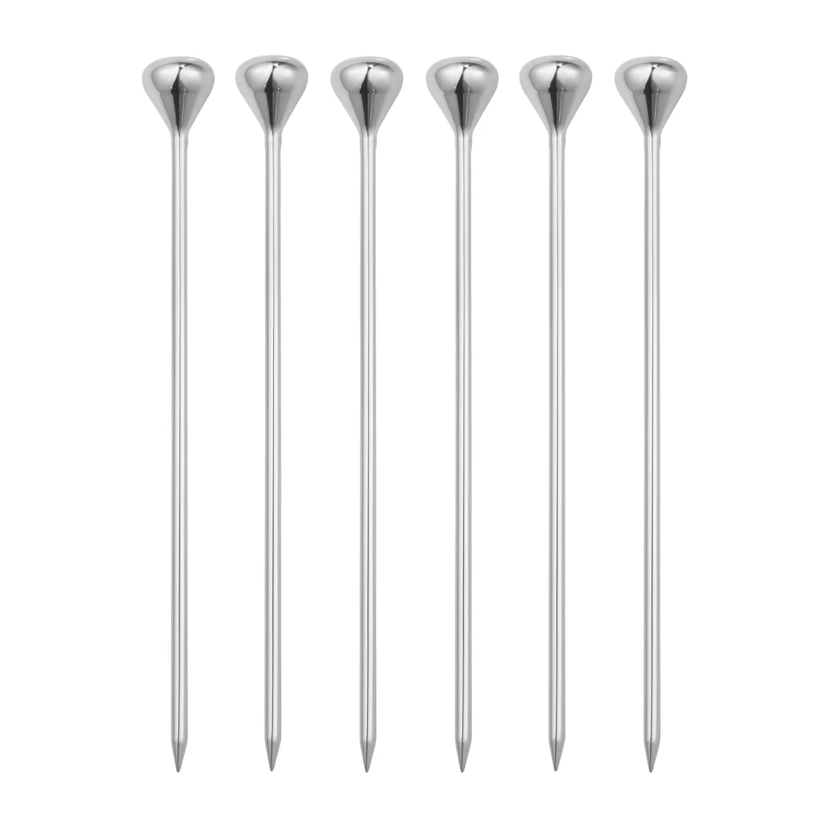 Georg Jensen Sky cocktailpinnar 6-pack Rostfritt stål