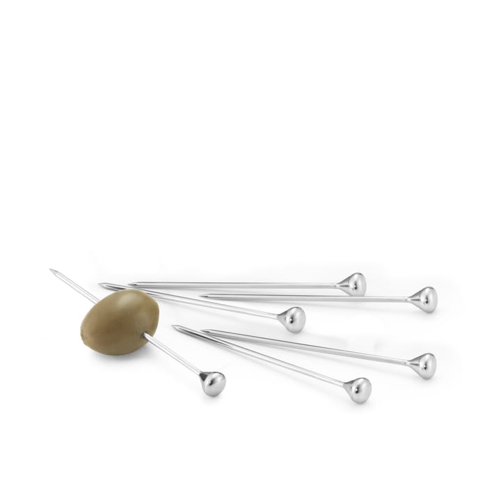 Sky cocktailpinnar 6-pack - Rostfritt stål - Georg Jensen