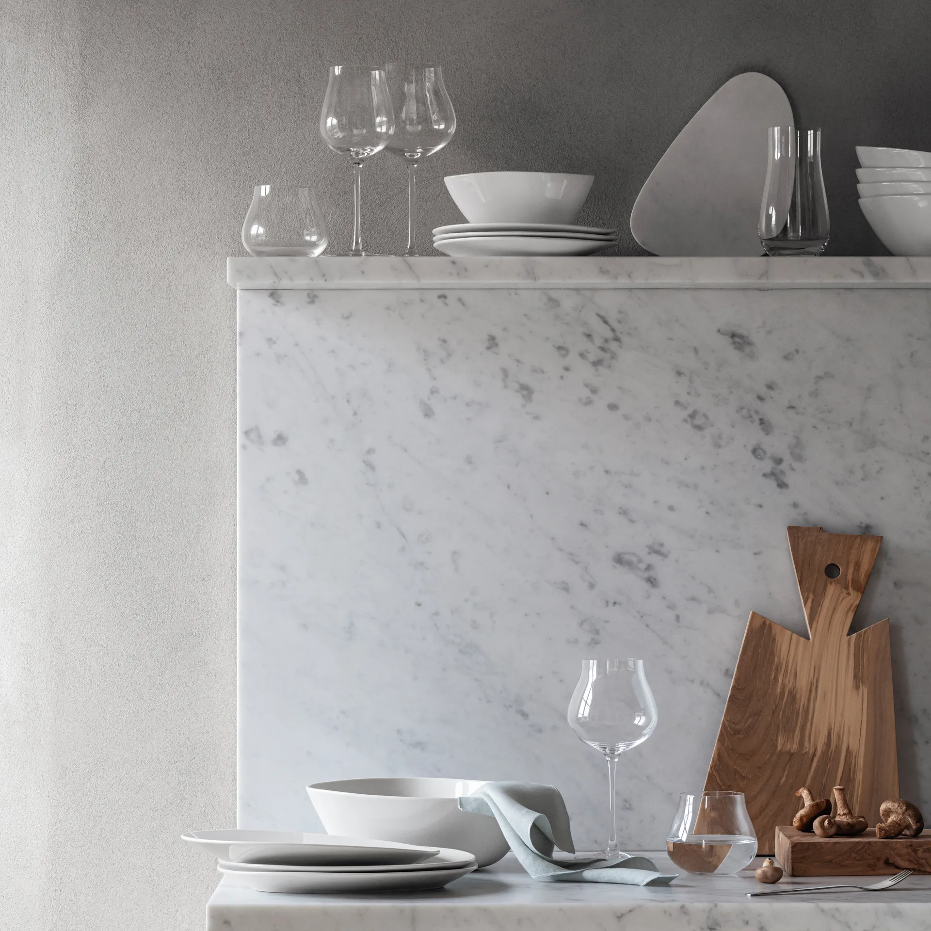 Sky dricksglas lågt 38 cl 6-pack, Kristallin Georg Jensen