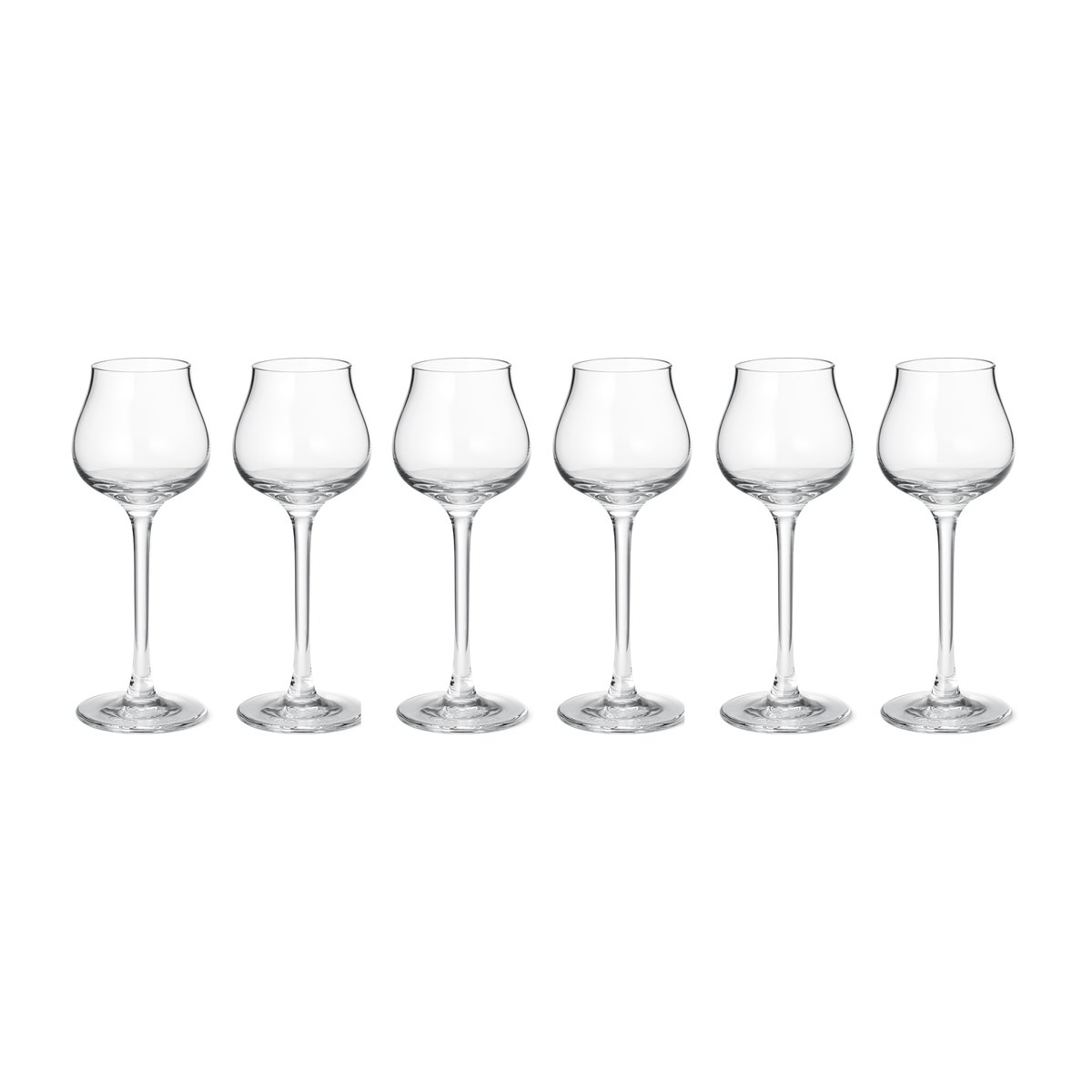 Georg Jensen Sky snapsglas 6 cl 6-pack Klar | Skandinavisk Design | Snapsglas | Transparent