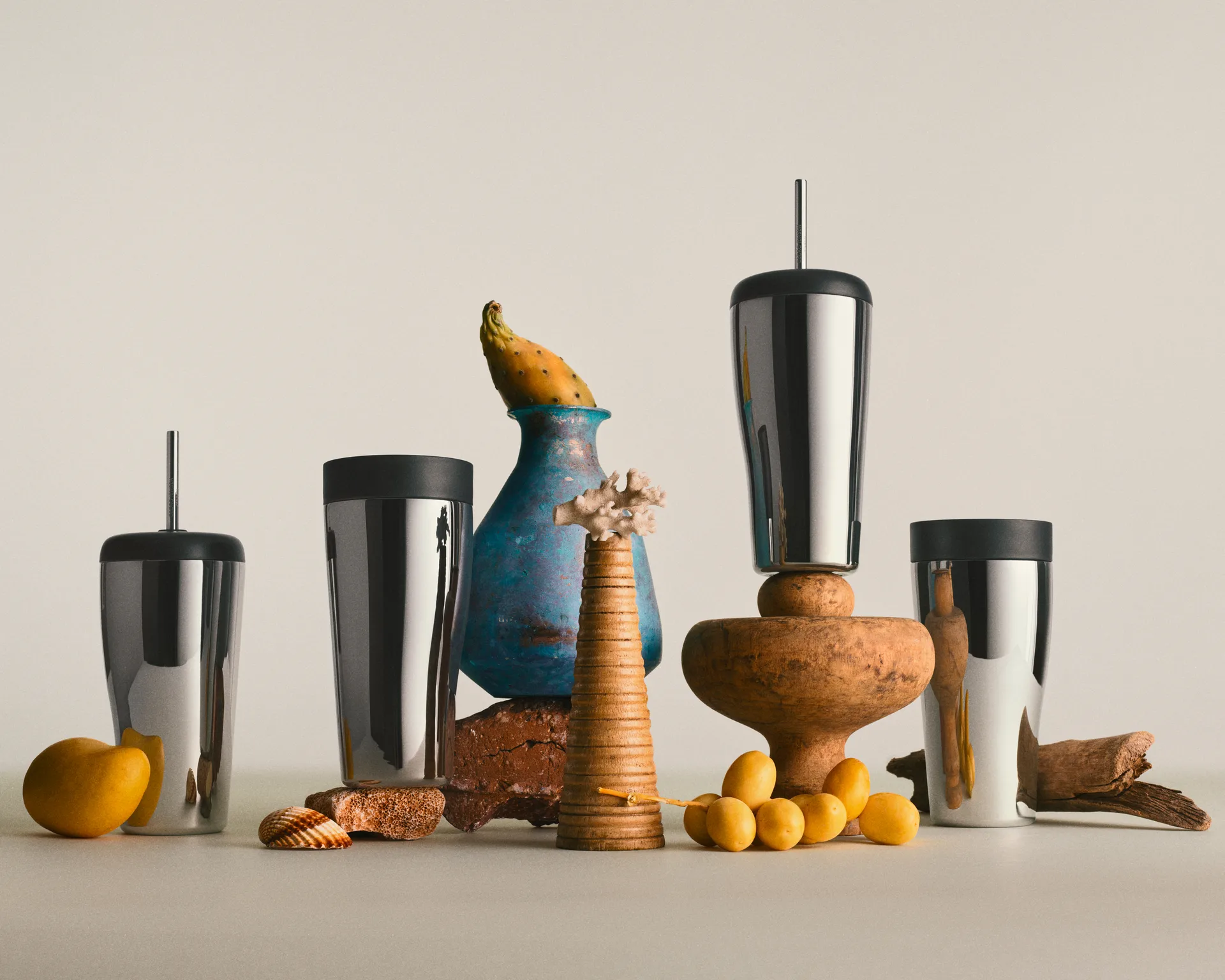 Sky termoskopp 40 cl, Rostfritt stål Georg Jensen