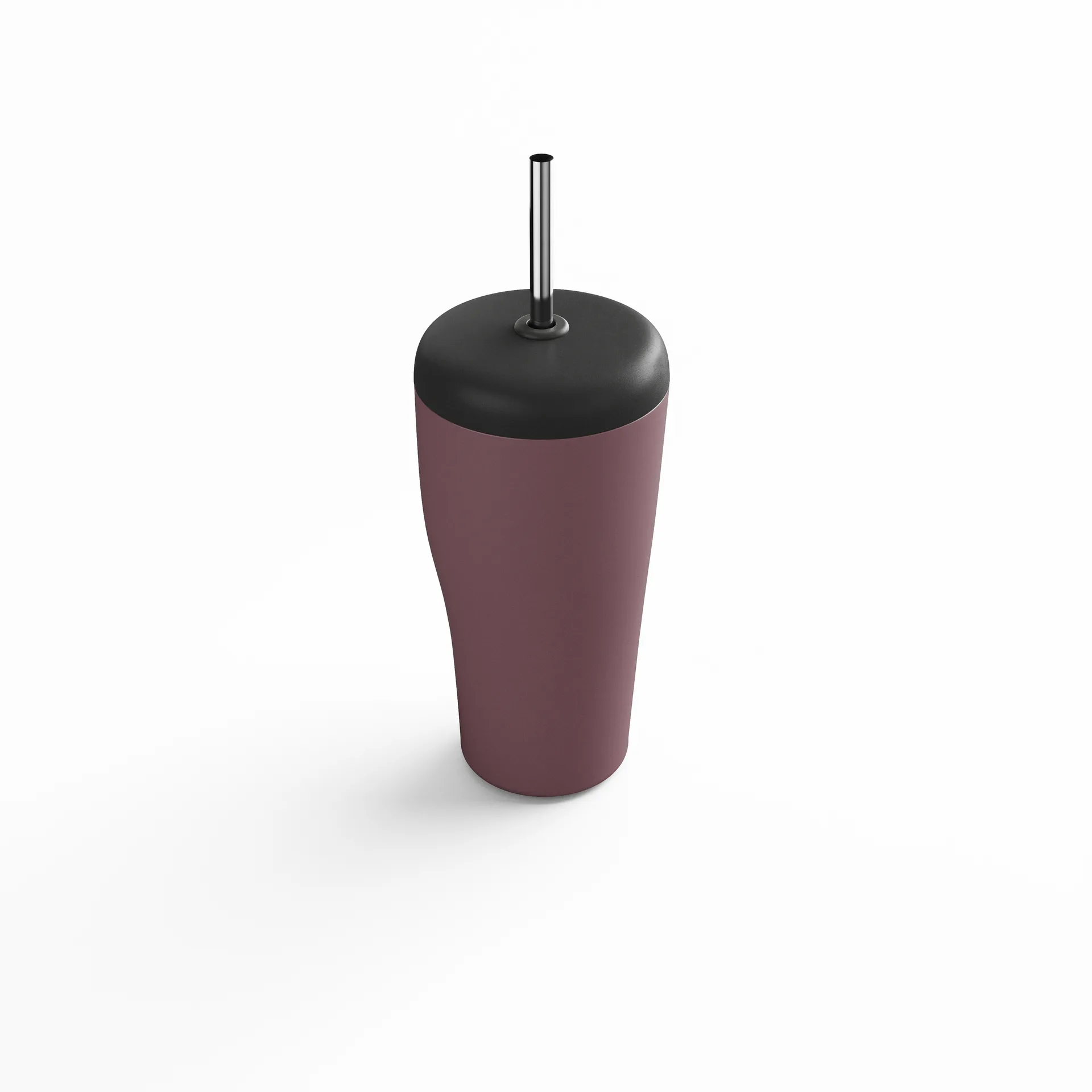 Sky termoskopp med sugrör 40 cl, Rosa Georg Jensen