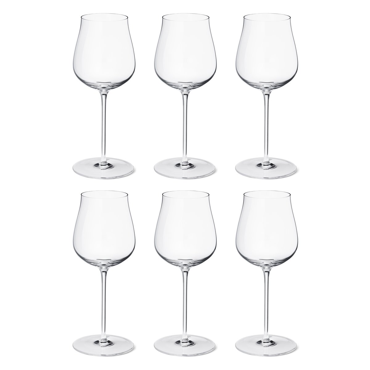 Georg Jensen Sky vitvinsglas 35 cl 6-pack Kristallin