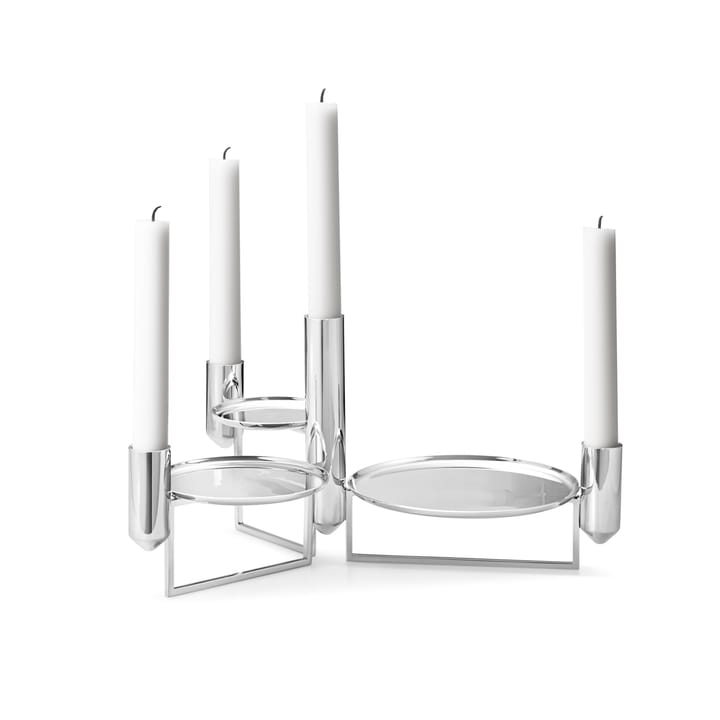 Tunes centerpiece ljusstake, Rostfritt stål Georg Jensen