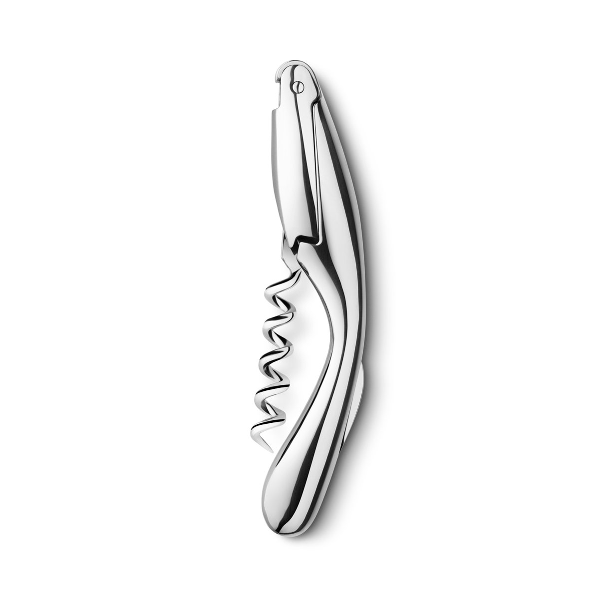 Georg Jensen Wine korkskruv 12,7 cm | Skandinavisk Design | Flasköppnare & Förslutning | Grå
