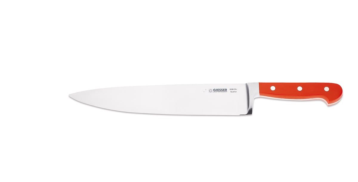 Giesser Geisser kockkniv-allround 20 cm Röd | Skandinavisk Design | Kockknivar | Röd