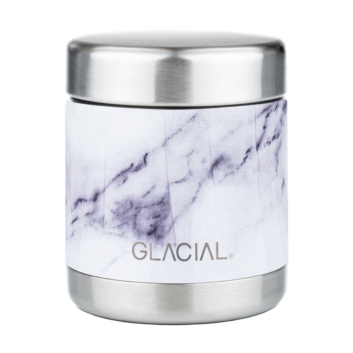 Glacial mattermos 450 ml White marble | Skandinavisk Design | Termosar | Vit