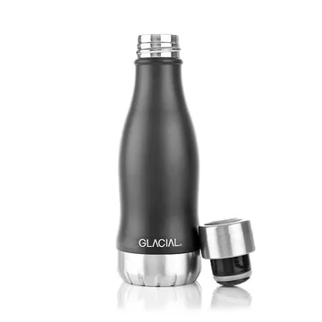 Glacial vattenflaska 280 ml - Matte black - Glacial