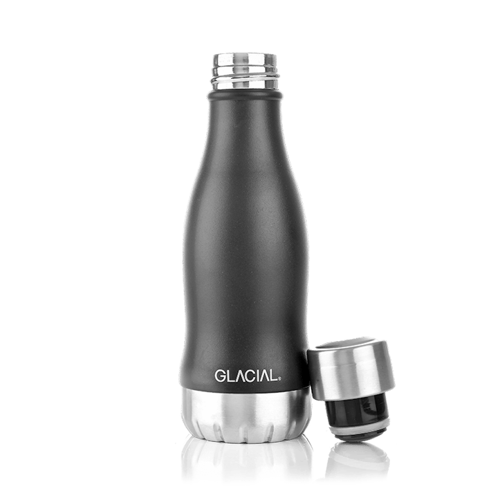 Glacial vattenflaska 280 ml - Matte black - Glacial