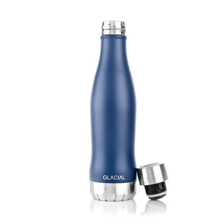 Glacial vattenflaska 400 ml - Matte navy - Glacial