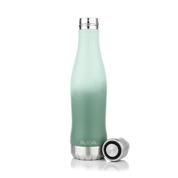 Glacial vattenflaska active 400 ml - Green fade - Glacial