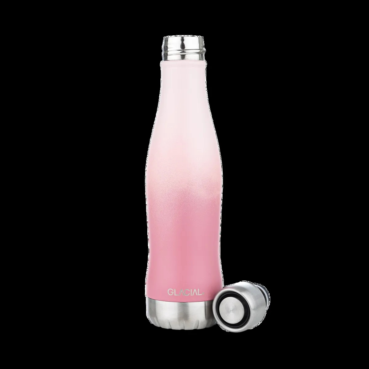 Glacial Glacial vattenflaska active 400 ml Pink fade