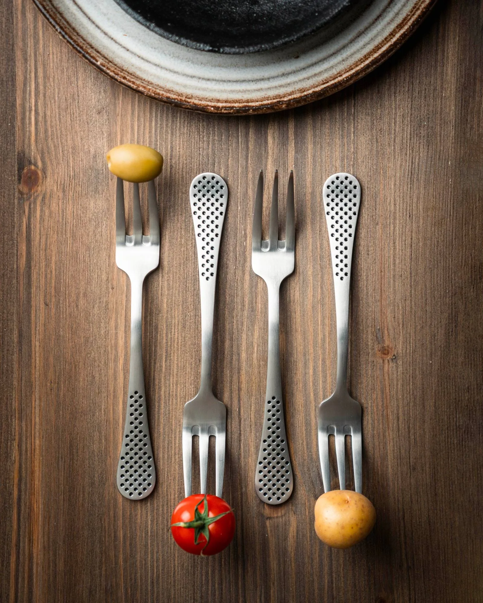 Classic bordsgaffel, Rostfritt stål, 4-pack Global