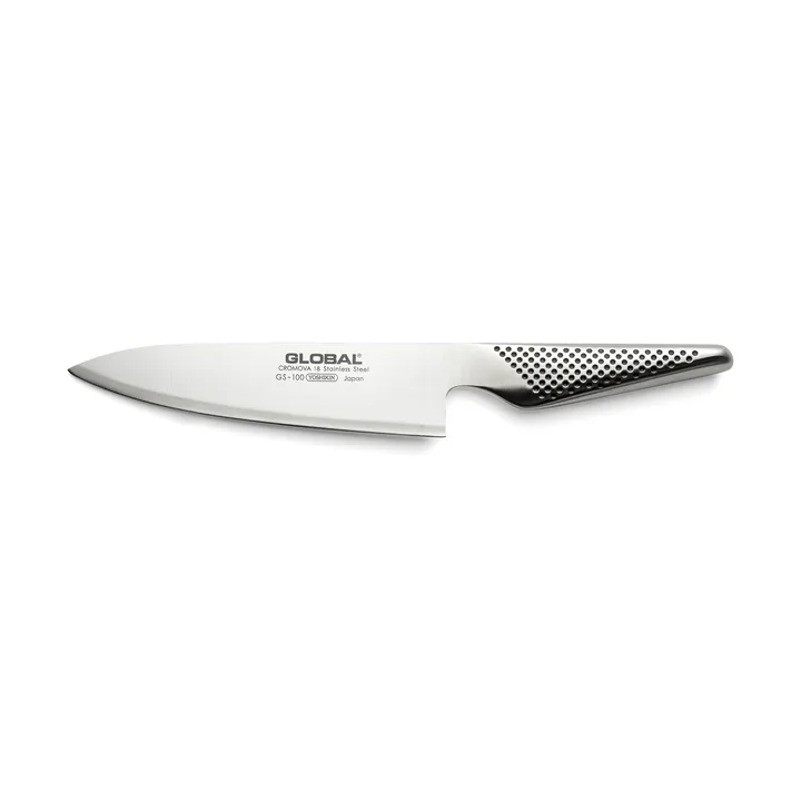 Classic kockkniv - Rostfritt stål, 16 cm - Global