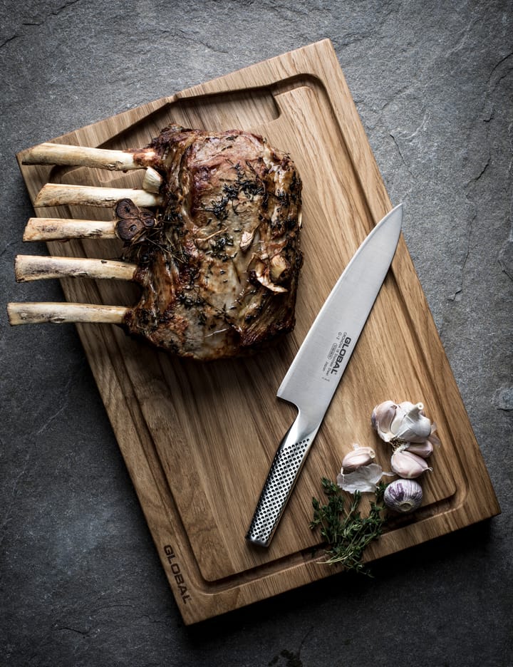 Global G-2 kockkniv 20 cm, Rostfritt stål Global