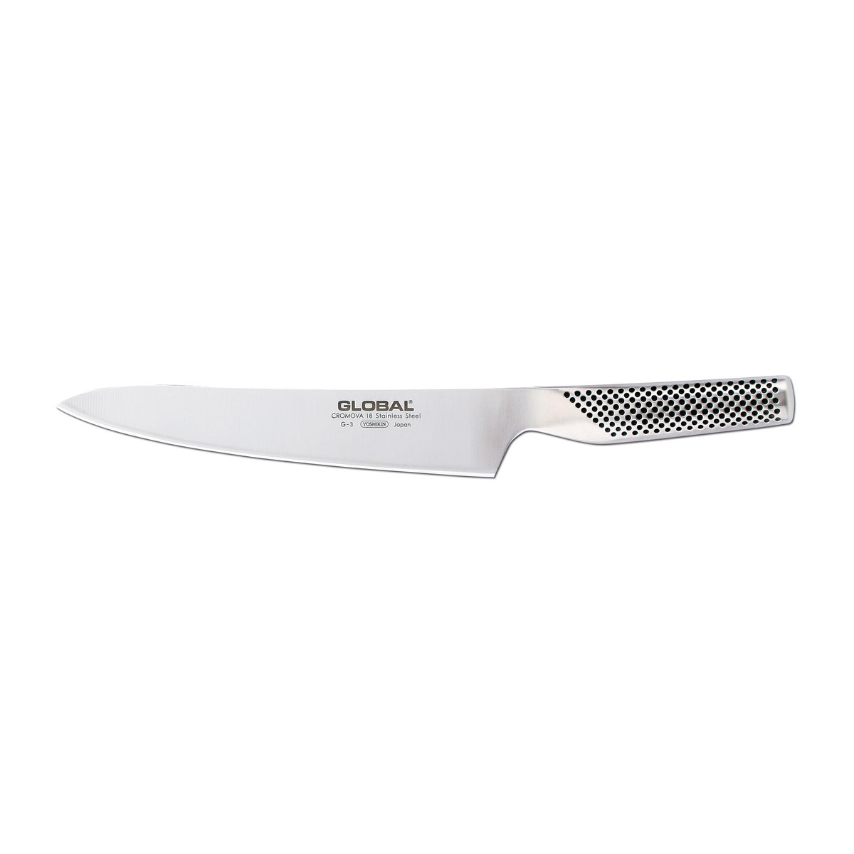 Global G-3 Trancherkniv 21 cm rostfritt stål | Skandinavisk Design | Övriga knivar | Grå