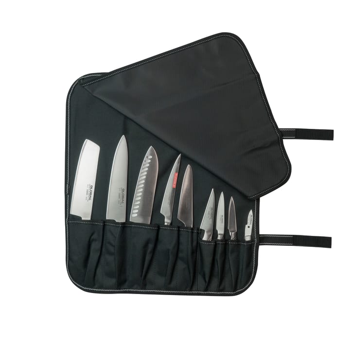Global G-666 Knivrulle, 9 fickor Global